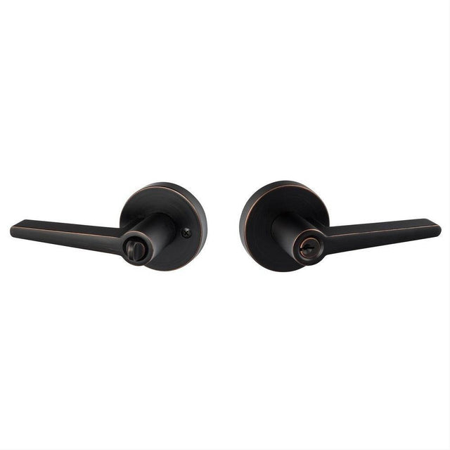 Sure-Loc Hardware Sure-Loc BS107-RD 11P Basel Round Entry Door Lever Vintage Bronze