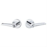 Sure-Loc Hardware Sure-Loc BS107-RD 26 Basel Round Entry Door Lever Polished Chrome