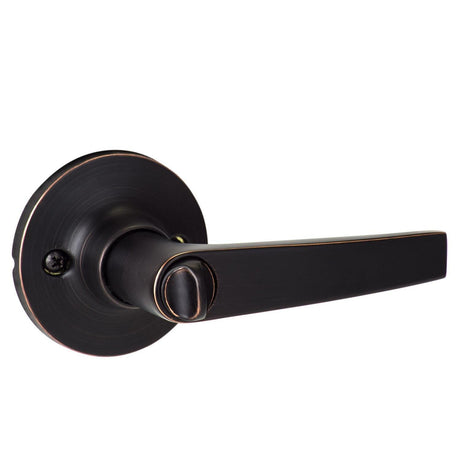 Sure-Loc Hardware Sure-Loc CD102 11P Cedar Privacy Door Lever Vintage Bronze
