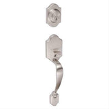Sure-Loc Hardware Sure-Loc CR500 15 Coral Dummy Handleset Satin Nickel