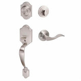 Sure-Loc Hardware Sure-Loc CR507-SB RH 15-RH Coral Handleset with Snowbird Right Hand Handleset Trim Satin Nickel