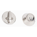 Sure-Loc Hardware Sure-Loc DB201 26 Contemporary Single Cylinder Deadbolt Polished Chrome