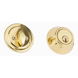Sure-Loc Hardware Sure-Loc DB201 3 Contemporary Single Cylinder Deadbolt Polished Brass