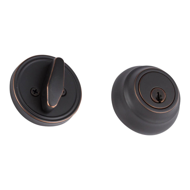 Sure-Loc Hardware Sure-Loc DB201-EG 11P Elegance Single Cylinder Deadbolt Vintage Bronze