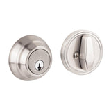 Sure-Loc Hardware Sure-Loc DB201-EG 15 Elegance Single Cylinder Deadbolt Satin Nickel