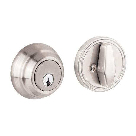 Sure-Loc Hardware Sure-Loc DB201-EG 15 Elegance Single Cylinder Deadbolt Satin Nickel
