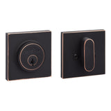 Sure-Loc Hardware Sure-Loc DB201-LN 11P Logan Single Cylinder Deadbolt Vintage Bronze