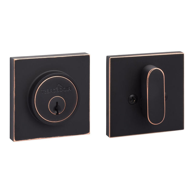 Sure-Loc Hardware Sure-Loc DB201-MTN 11P Single Cylinder Moutain Deadbolt Vintage Bronze