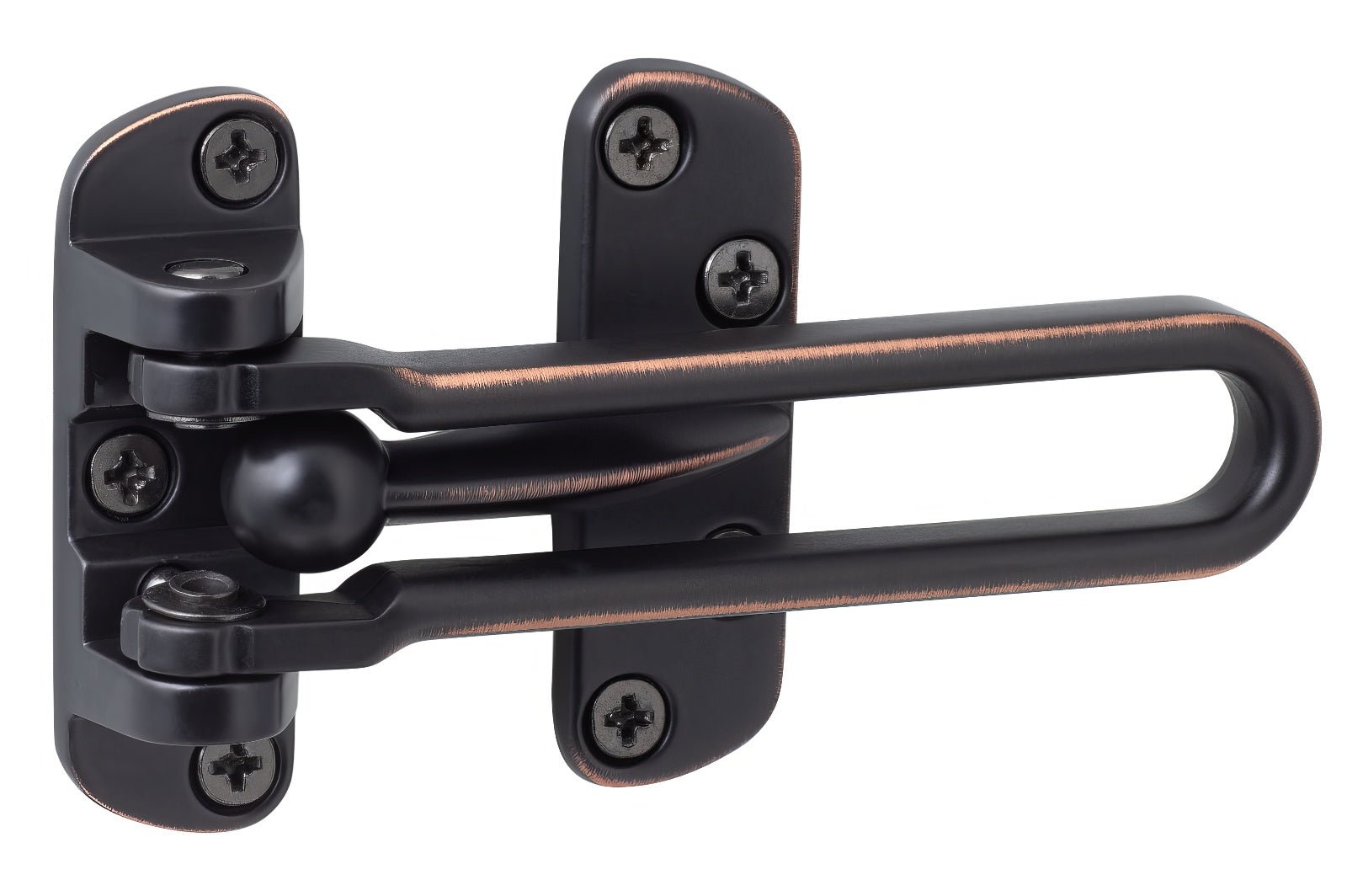 Sure-Loc Hardware Sure-Loc DG1008 11P Swing Arm Door Guard Latch Vintage Bronze
