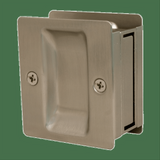 Sure-Loc Hardware Sure-Loc DP711 26D Square Pocket Door Pull - Passage Satin Chrome