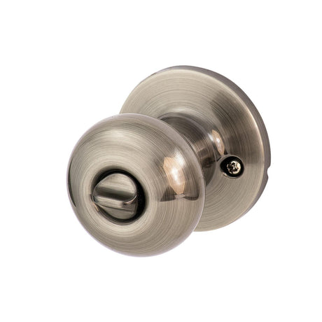 Sure-Loc Hardware Sure-Loc DU102 15A Durango Privacy Door Knob Antique Nickel