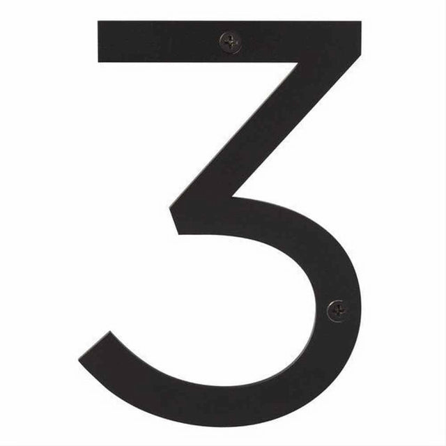 Sure-Loc Hardware Sure-Loc HNSS6-3 11P Stainless Steel House Number (3) 6 Inch Vintage Bronze