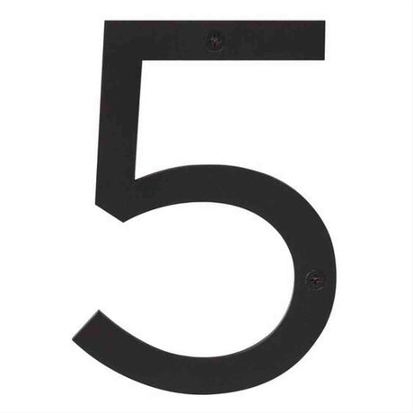 Sure-Loc Hardware Sure-Loc HNSS6-5 11P Stainless Steel House Number (5) 6 Inch Vintage Bronze