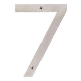 Sure-Loc Hardware Sure-Loc HNSS6-7 SS Stainless Steel House Number (7) 6 Inch Satin Stainless