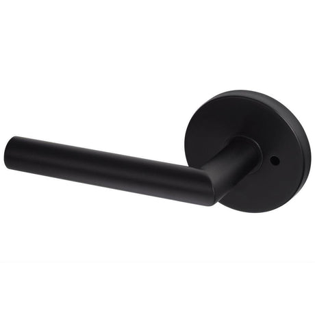 Sure-Loc Hardware Sure-Loc HV102 FBL Hanover Privacy Door Lever Flat Black