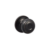 Sure-Loc Hardware Sure-Loc JN100 11P Juniper Dummy Door Knob Vintage Bronze
