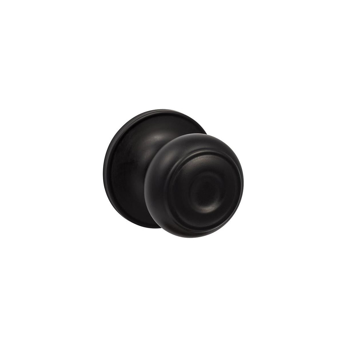 Sure-Loc Hardware Sure-Loc JN100 FBL Juniper Dummy Door Knob Flat Black
