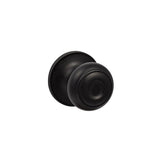 Sure-Loc Hardware Sure-Loc JN100 FBL Juniper Dummy Door Knob Flat Black