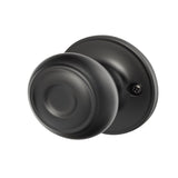 Sure-Loc Hardware Sure-Loc JN101 FBL Juniper Passage Door Knob Flat Black