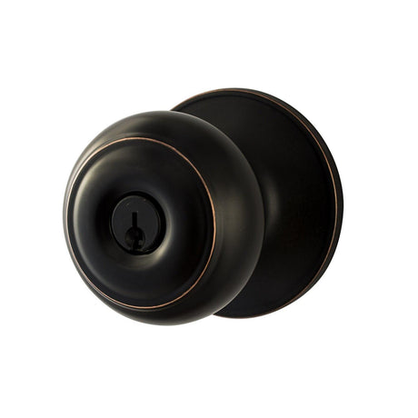 Sure-Loc Hardware Sure-Loc JN107 11P Juniper Keyed Entry Knob Vintage Bronze