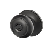 Sure-Loc Hardware Sure-Loc JN107 FBL Juniper Keyed Entry Knob Flat Black