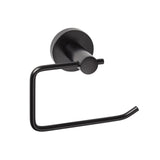 Sure-Loc Hardware Sure-Loc LG-PH1 FBL Lugano Bath Series Single Post Paper Holder Flat Black
