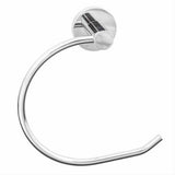 Sure-Loc Hardware Sure-Loc LG-TR2SB 26 Lugano Bath Series Solid Brass Towel Ring Polished Chrome