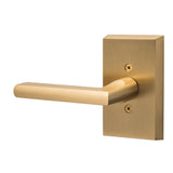 Sure-Loc Hardware Sure-Loc LN100 SB Logan Dummy Door Lever Satin Brass