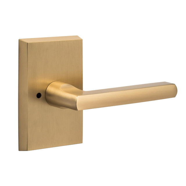 Sure-Loc Hardware Sure-Loc LN102 SB Logan Privacy Door Lever Satin Brass