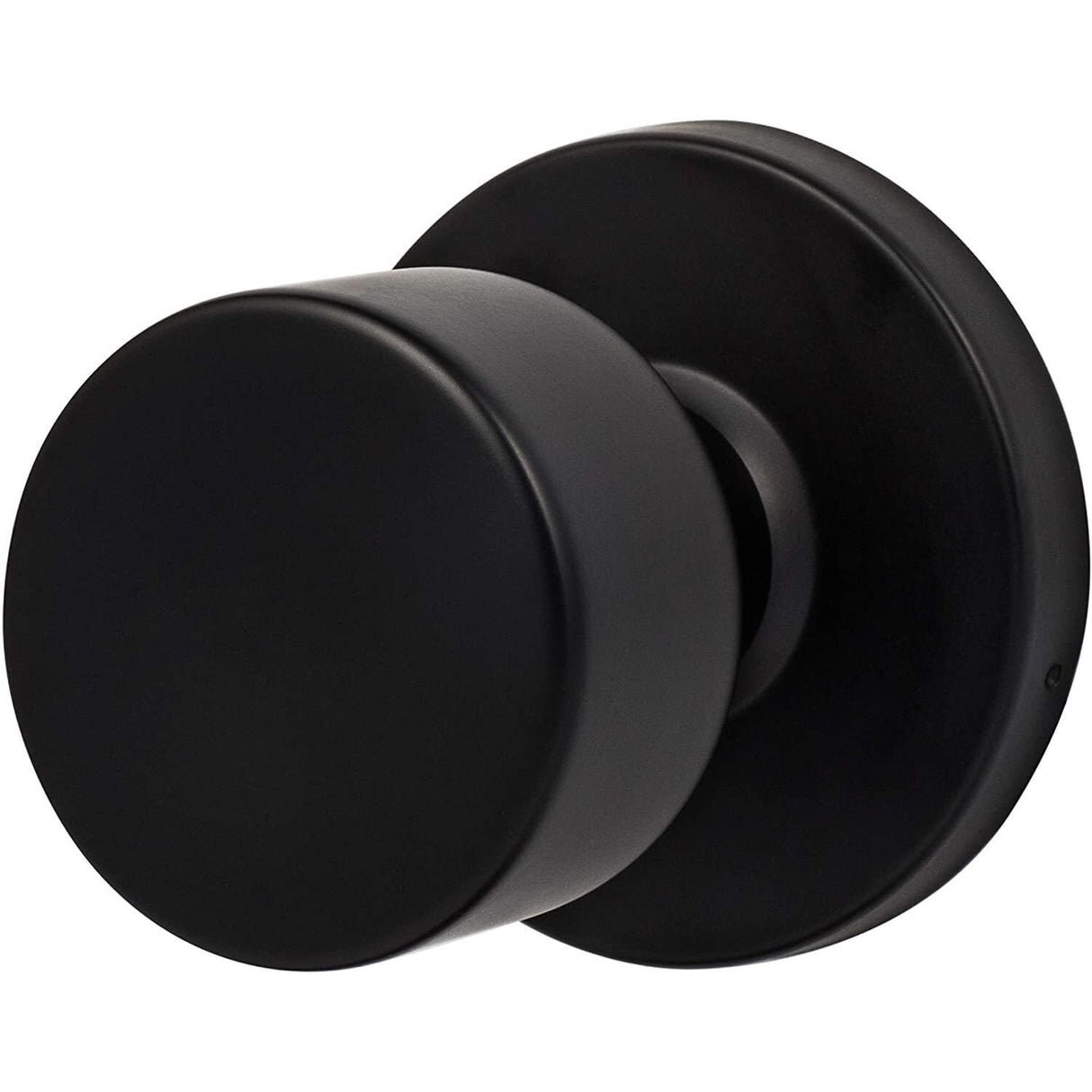 Sure-Loc Hardware Sure-Loc Modern BG100 FBL Modern Series Bergen Dummy Door Knob Flat Black