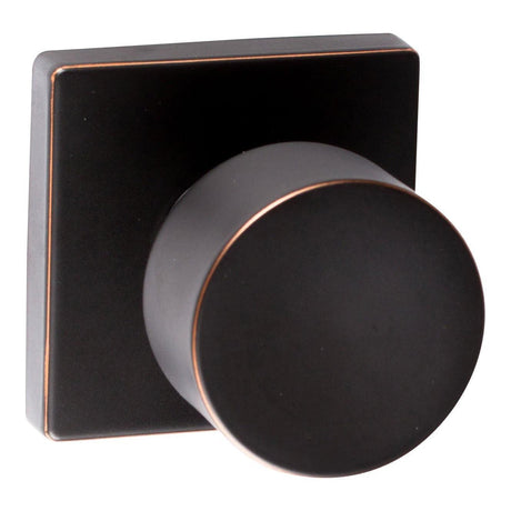 Sure-Loc Hardware Sure-Loc Modern BG100-SQ 11P Modern Series Bergen Square Dummy Door Knob Vintage Bronze