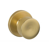 Sure-Loc Hardware Sure-Loc Modern BG101 SB Modern Series Bergen Passage Door Knob Satin Brass