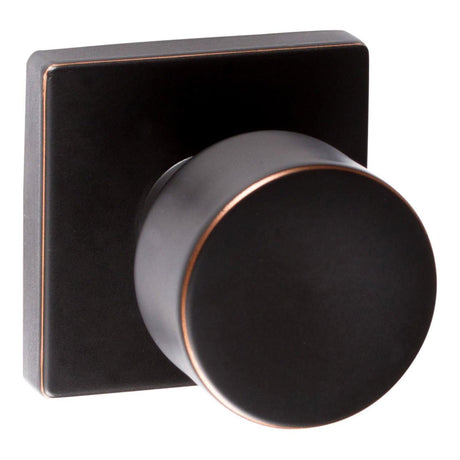 Sure-Loc Hardware Sure-Loc Modern BG101-SQ 11P Modern Series Bergen Square Passage Door Knob Vintage Bronze
