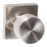 Sure-Loc Hardware Sure-Loc Modern BG101-SQ 32D Modern Series Bergen Square Passage Door Knob Satin Stainless