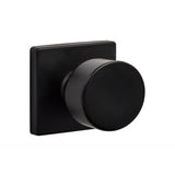 Sure-Loc Hardware Sure-Loc Modern BG101-SQ FBL Modern Series Bergen Square Passage Door Knob Flat Black