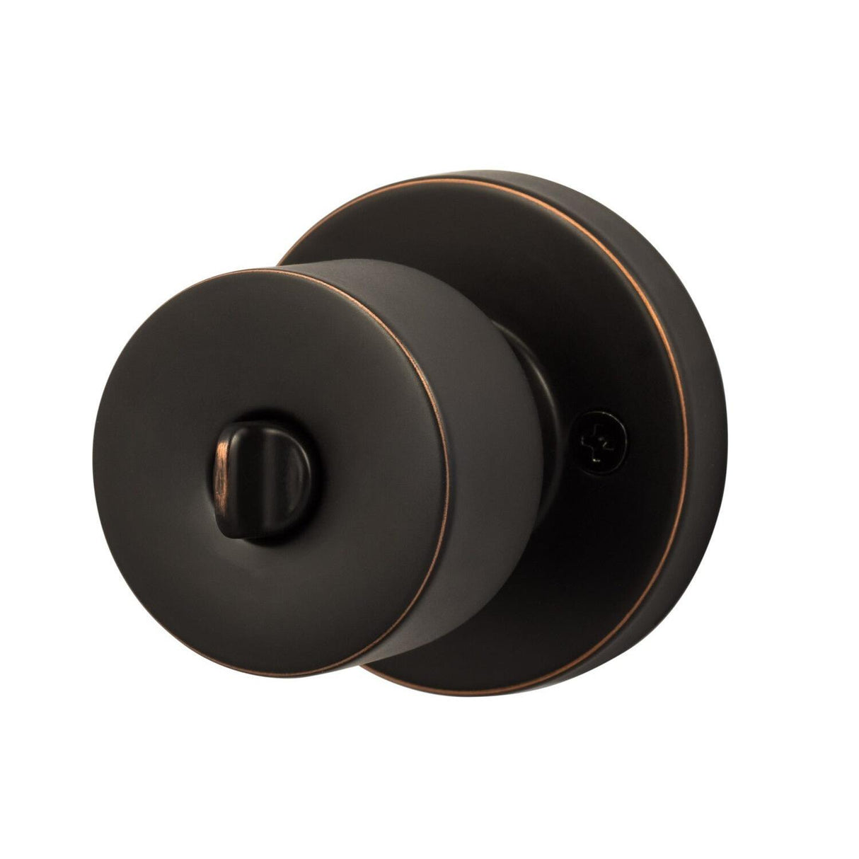 Sure-Loc Hardware Sure-Loc Modern BG107 11P Modern Series Bergen Round Keyed Entry Knobset Vintage Bronze