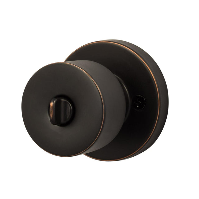 Sure-Loc Hardware Sure-Loc Modern BG107 11P Modern Series Bergen Round Keyed Entry Knobset Vintage Bronze