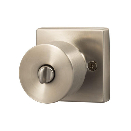 Sure-Loc Hardware Sure-Loc Modern BG107-SQ 32D Modern Series Bergen Square Keyed Entry Knobset Satin Stainless