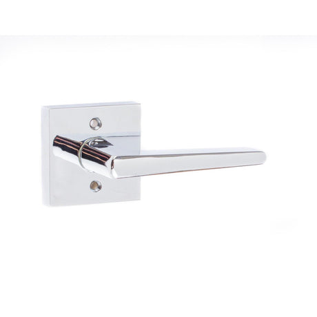 Sure-Loc Hardware Sure-Loc Modern BS100-SQ 26 Modern Series Basel Square Dummy Door Lever Polished Chrome