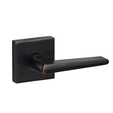 Sure-Loc Hardware Sure-Loc Modern BS101-SQ 11P Modern Series Basel Passage Door Lever Vintage Bronze