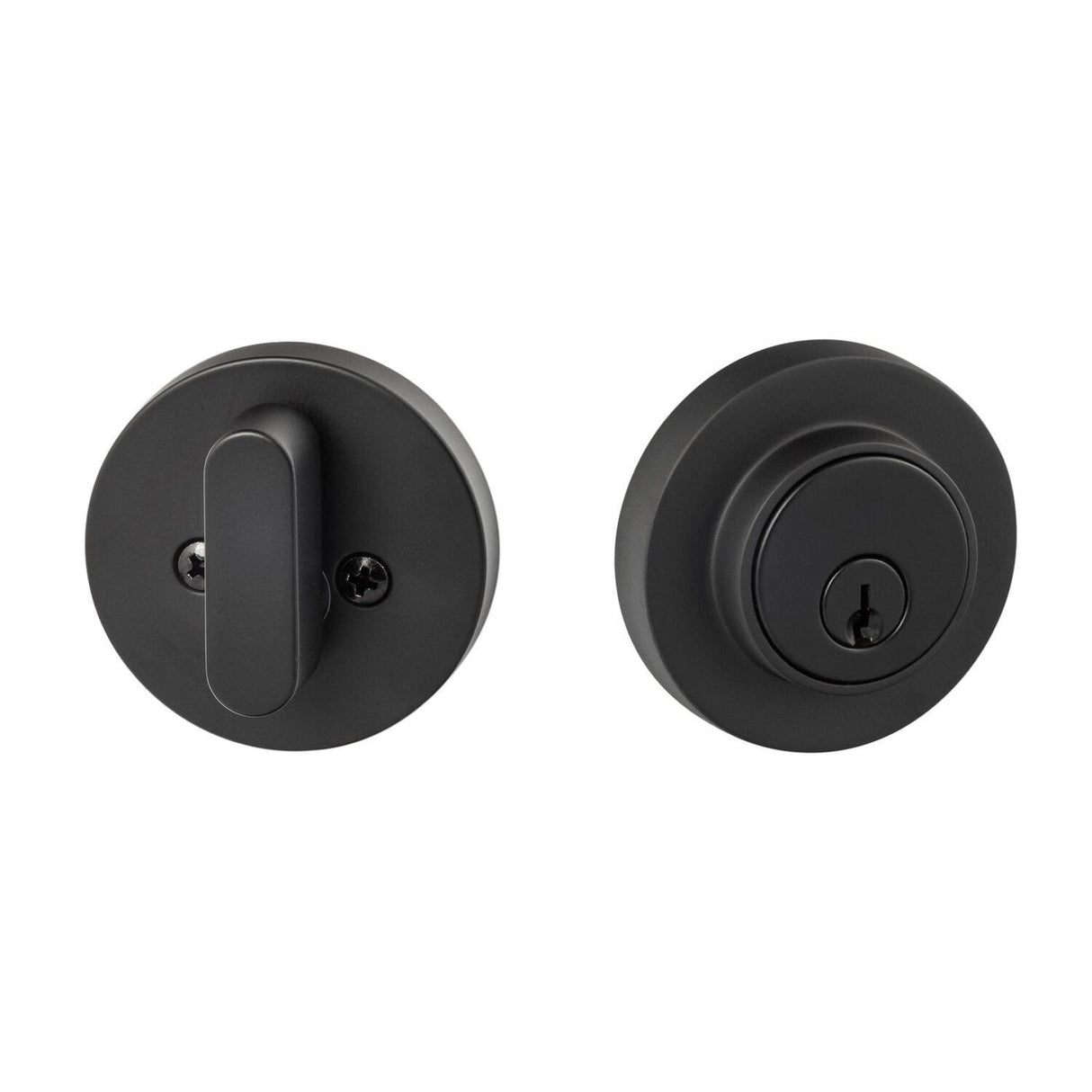 Sure-Loc Hardware Sure-Loc Modern DB201-MD FBL Modern Series Single Cylinder Deadbolt Flat Black