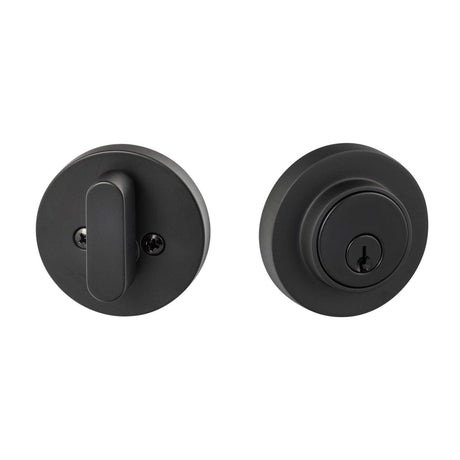 Sure-Loc Hardware Sure-Loc Modern DB201-MD FBL Modern Series Single Cylinder Deadbolt Flat Black