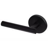 Sure-Loc Hardware Sure-Loc Modern JU101 FBL Modern Series Juneau Passage Door Lever Flat Black