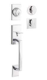 Sure-Loc Hardware Sure-Loc Modern KN500 26 Modern Series Koln Dummy Handleset Polished Chrome