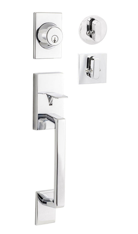 Sure-Loc Hardware Sure-Loc Modern KN500 26 Modern Series Koln Dummy Handleset Polished Chrome