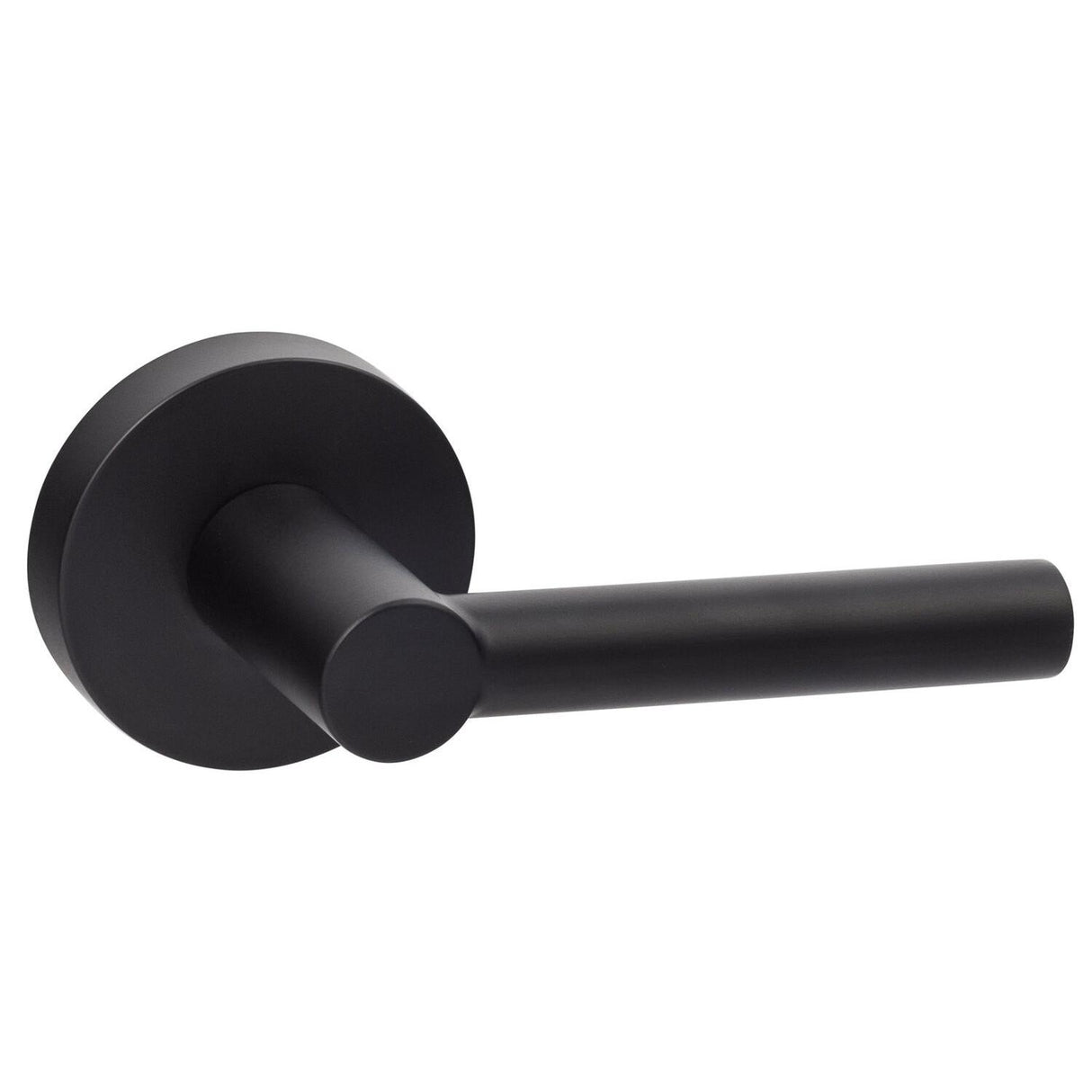 Sure-Loc Hardware Sure-Loc Modern MR101 FBL Modern Series Marin Passage Door Lever Flat Black