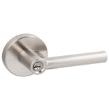 Sure-Loc Hardware Sure-Loc Modern MR107 15 Modern Marin Keyed Entry Lever Satin Nickel