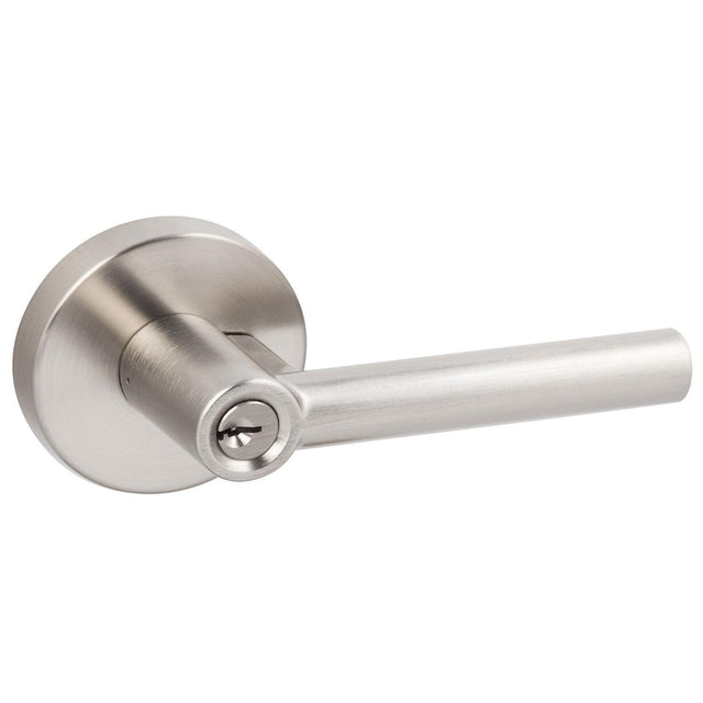 Sure-Loc Hardware Sure-Loc Modern MR107 15 Modern Marin Keyed Entry Lever Satin Nickel