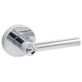 Sure-Loc Hardware Sure-Loc Modern MR107 26 Modern Marin Keyed Entry Lever Polished Chrome