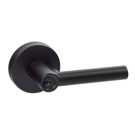 Sure-Loc Hardware Sure-Loc Modern MR107 FBL Modern Marin Keyed Entry Lever Flat Black